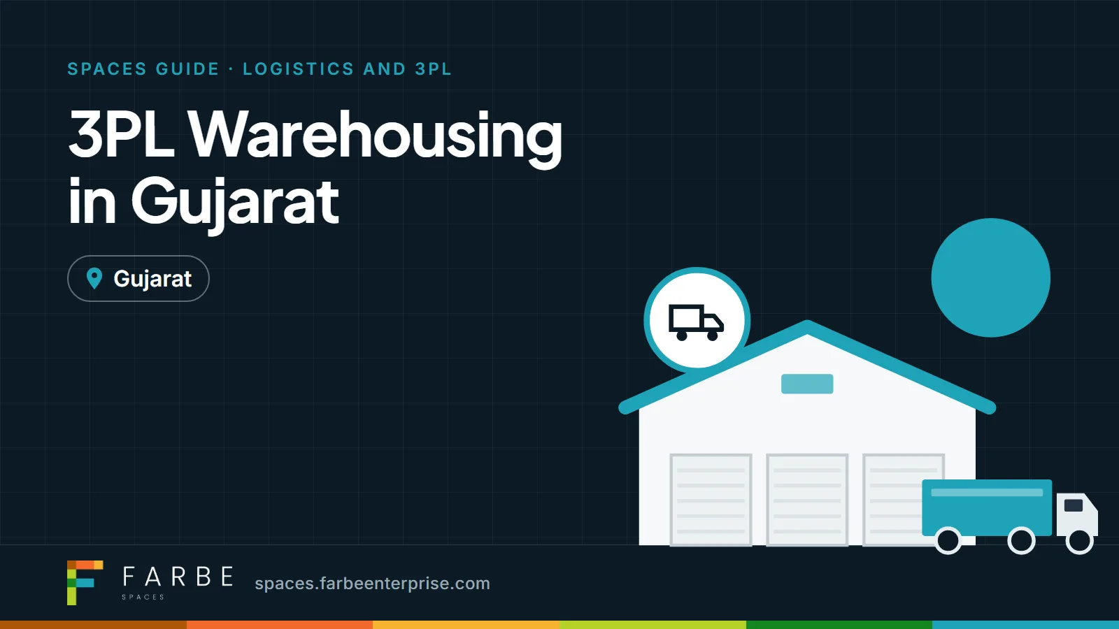 Cover image for “3PL Warehousing in Gujarat: How Third-Party Warehousing Can Help Businesses”, a Farbe Spaces guide